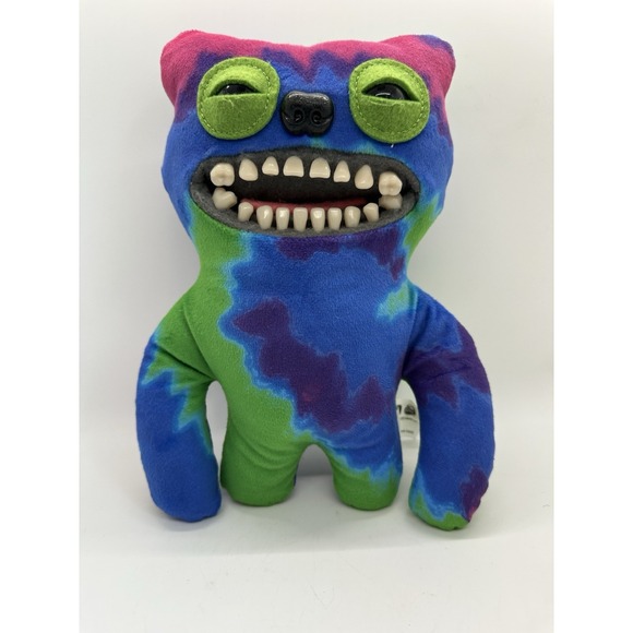 Fuggler Funny Ugly Monster 9" Sir Belch Laboratory Misfits Plush Tie Dye 2023 - Picture 3 of 7